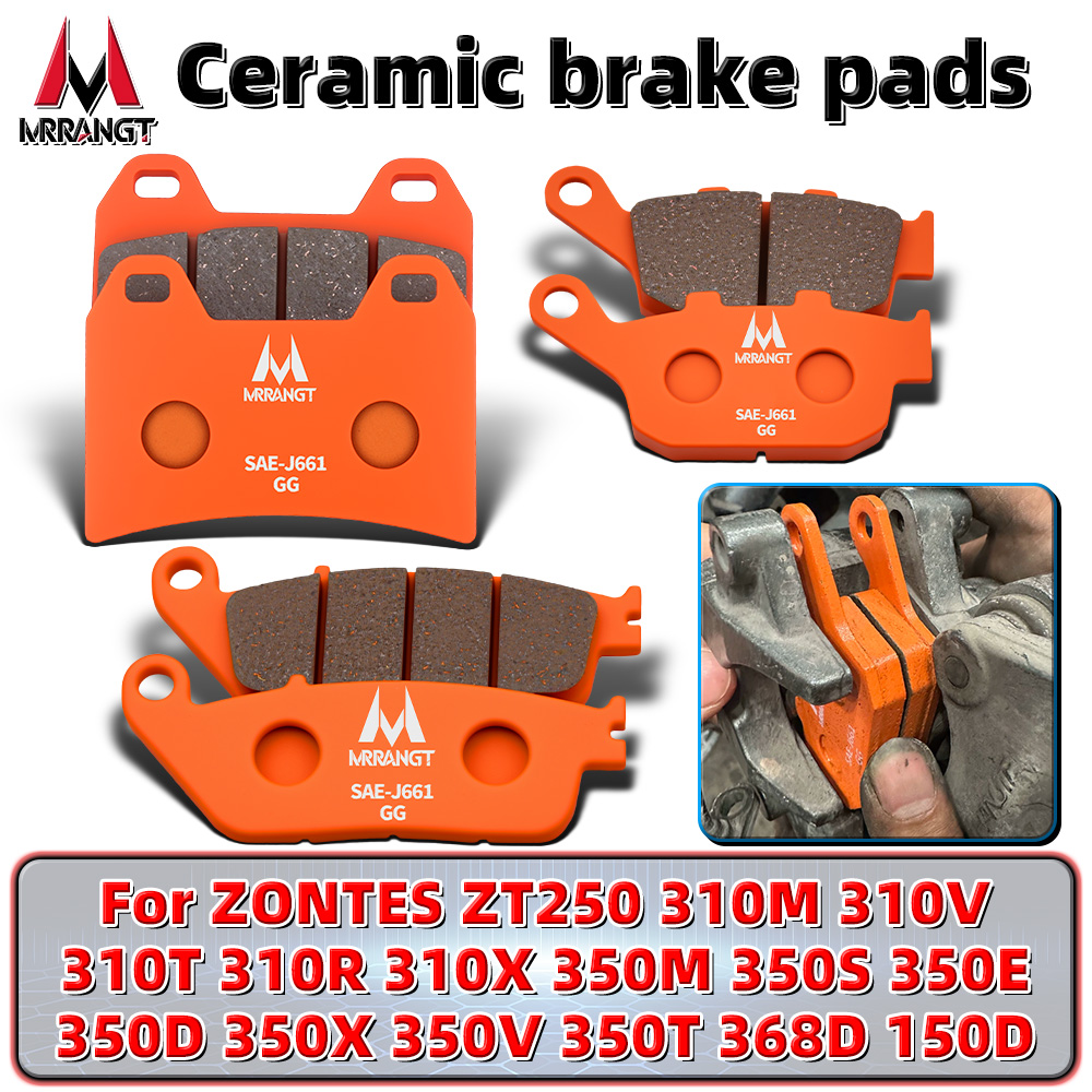 MRRANGT Ceramic Brake Pads Fit - Carbon Ceramic Motorcycle Brake Rotor recension och pris
